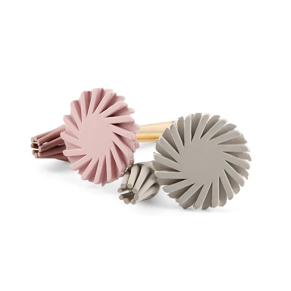 4 Pcs/Pack Dental Composite Polishing Wheel Silicone Diamond 135°C Autoclavable