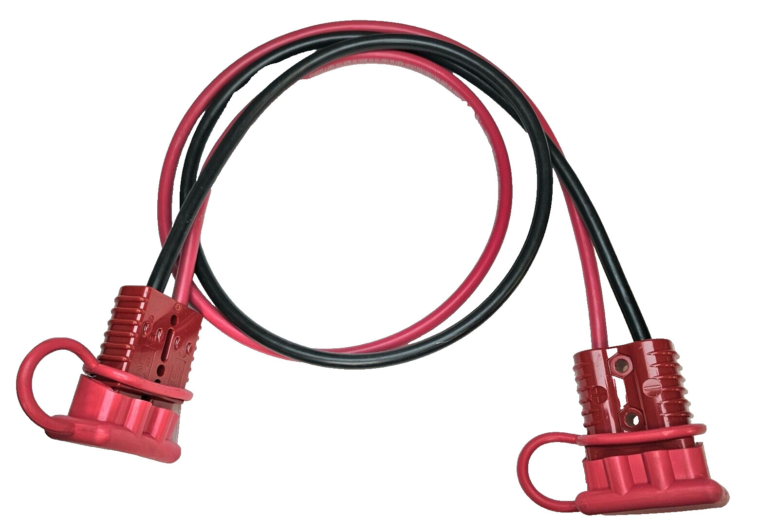 Forklift Battery Extension Charge Cable Quick Cord 4.5FT 600V 175A Anderson Plug