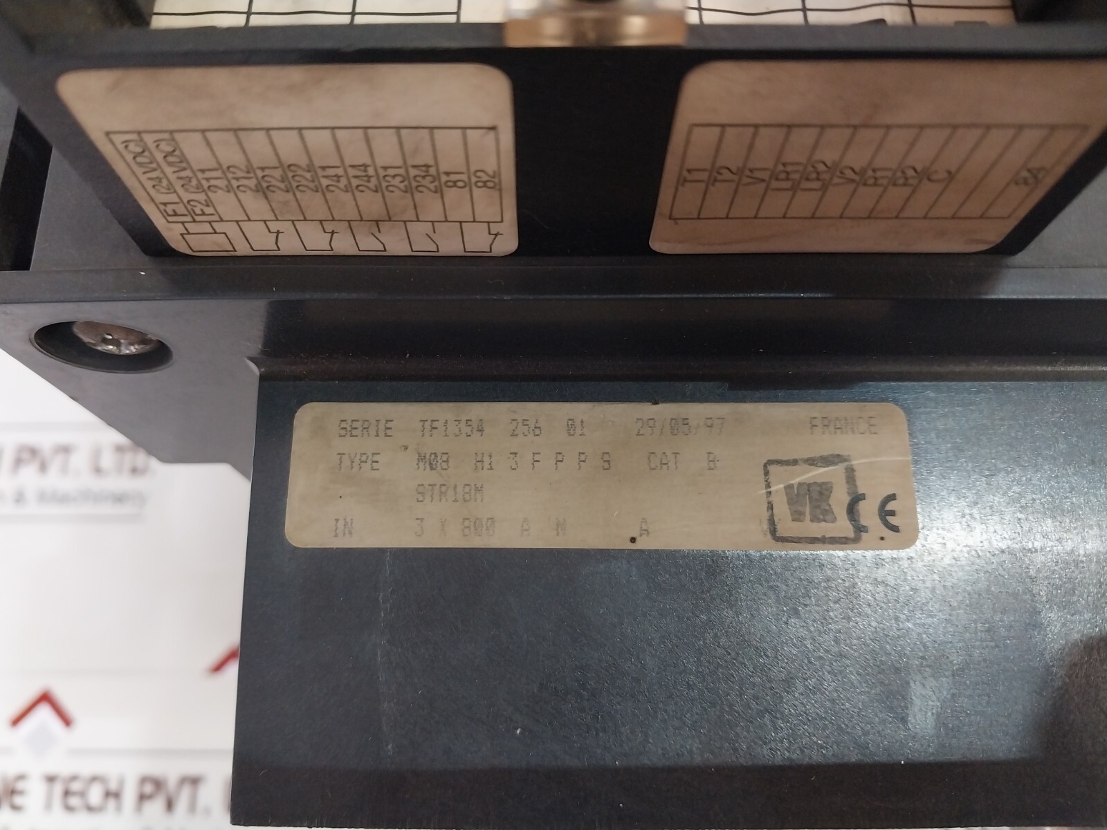 MERLIN GERIN M08 H1 Air Circuit Breaker 800A 1000V 50/60Hz