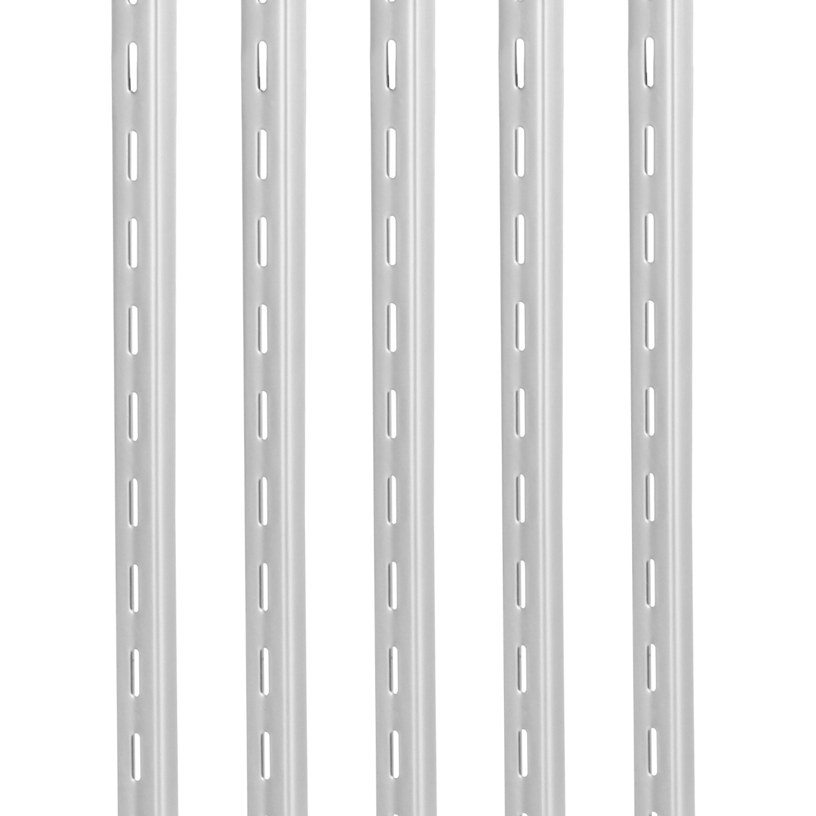 Uimoso 10 Packs 39 inch Steel Wall-Mounted Shelf Track Adjustable
