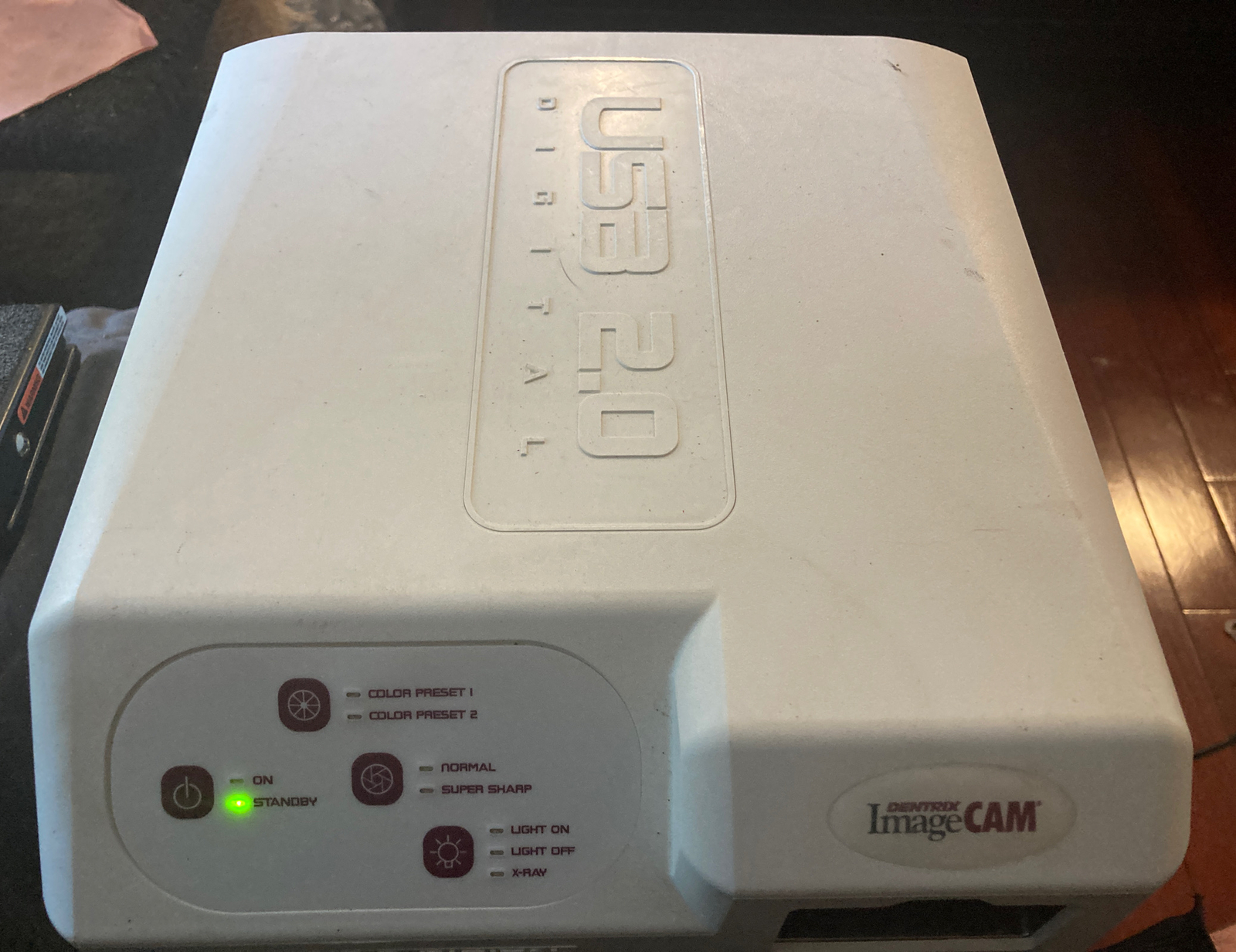 dentrix image cam & foot switch as shown turns on Dsac5