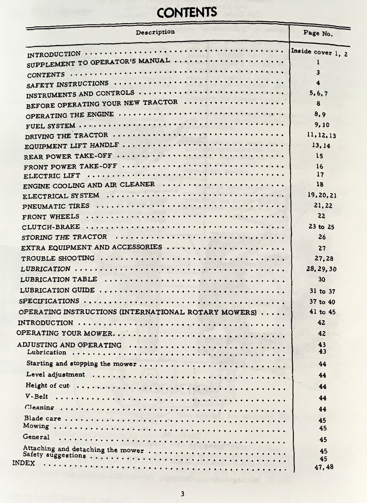 International Cub Cadet 126 127 147 Lawn Tractor Operators Service Repair Manual