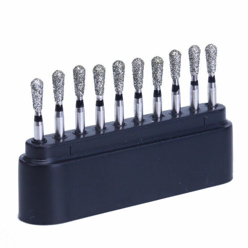 AZDENT Dental Super Coarse Diamond Burs Drills FG For High Speed Handpiece