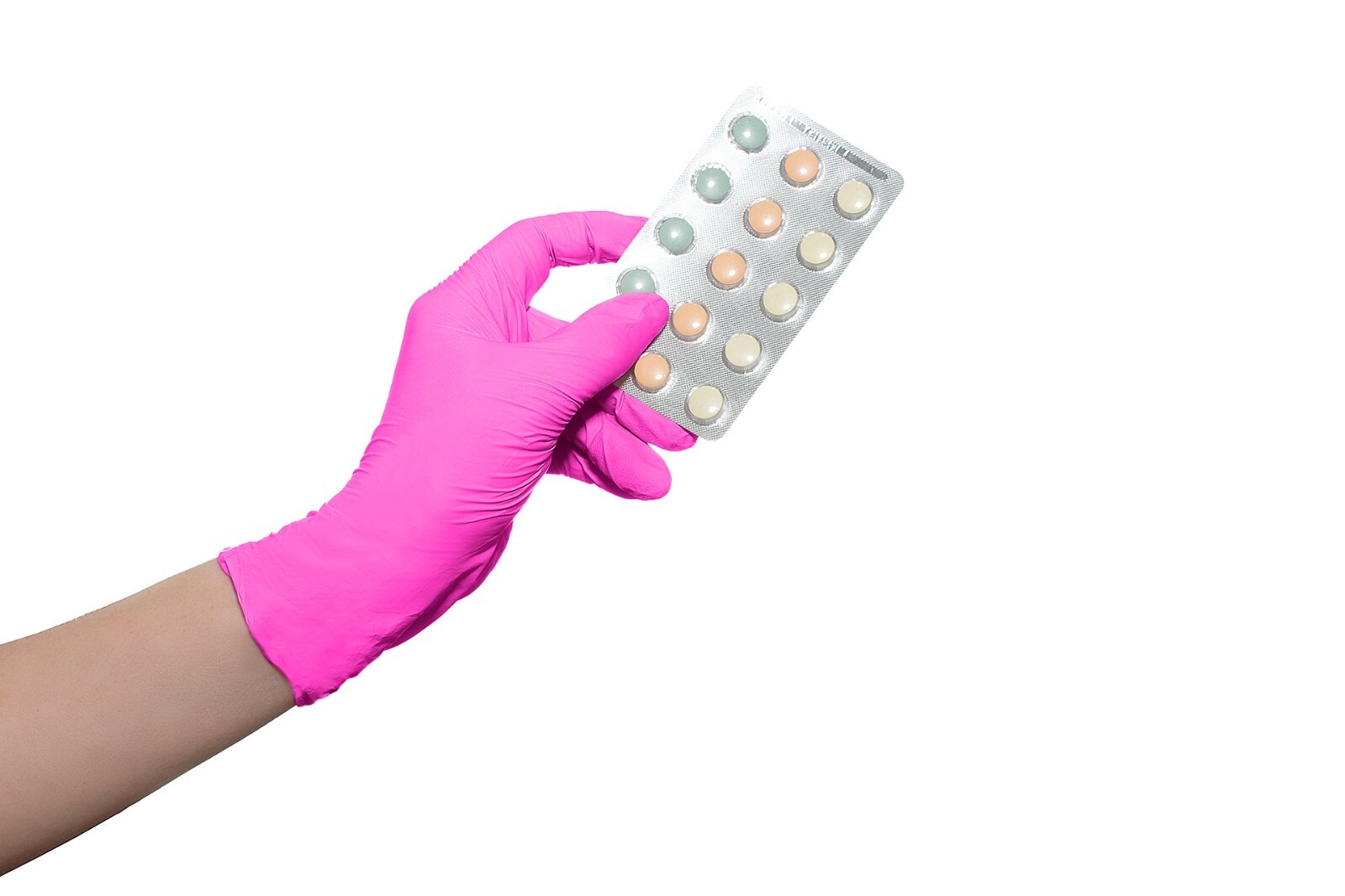200 Large Pink Nitrile Gloves, Latex & Powder Free, Salon Nail Tech, Aurelia