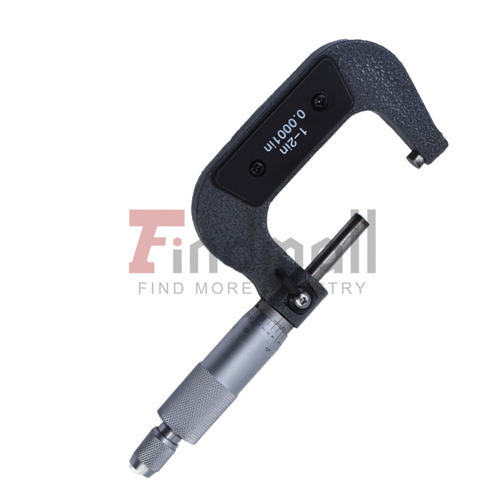 1-2″ Precision Outside Micrometer Carbide Tipped 0.0001″