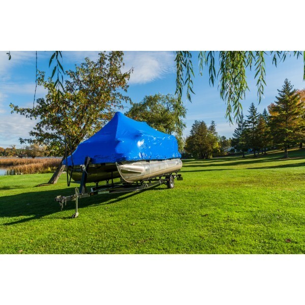 Vapor Barrier Supply – Blue Storage & Boat Shrink Wrap – 7 mil