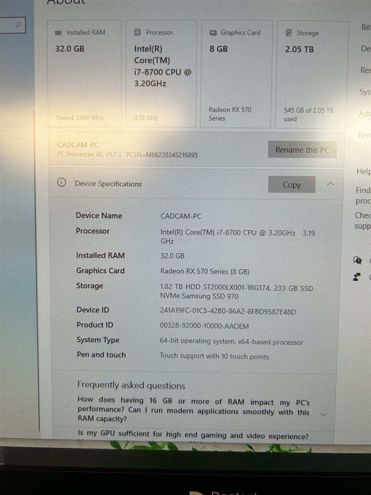 Sirona CEREC Primescan Connect Dental Intraoral Scanner for CAD/CAM Dentistry