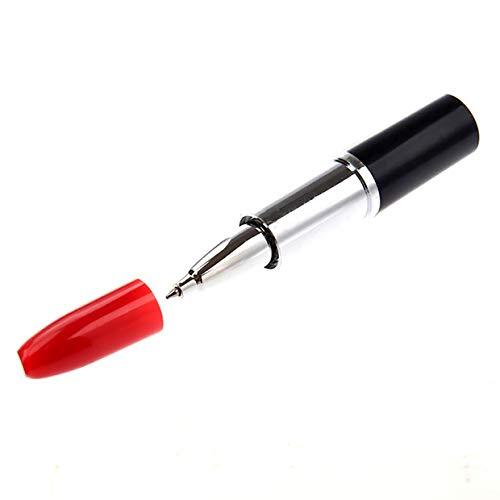 Lipstick Shape Pen, 24 PCS Creative Ballpoint Writing Pens Multi-Color Lipstick