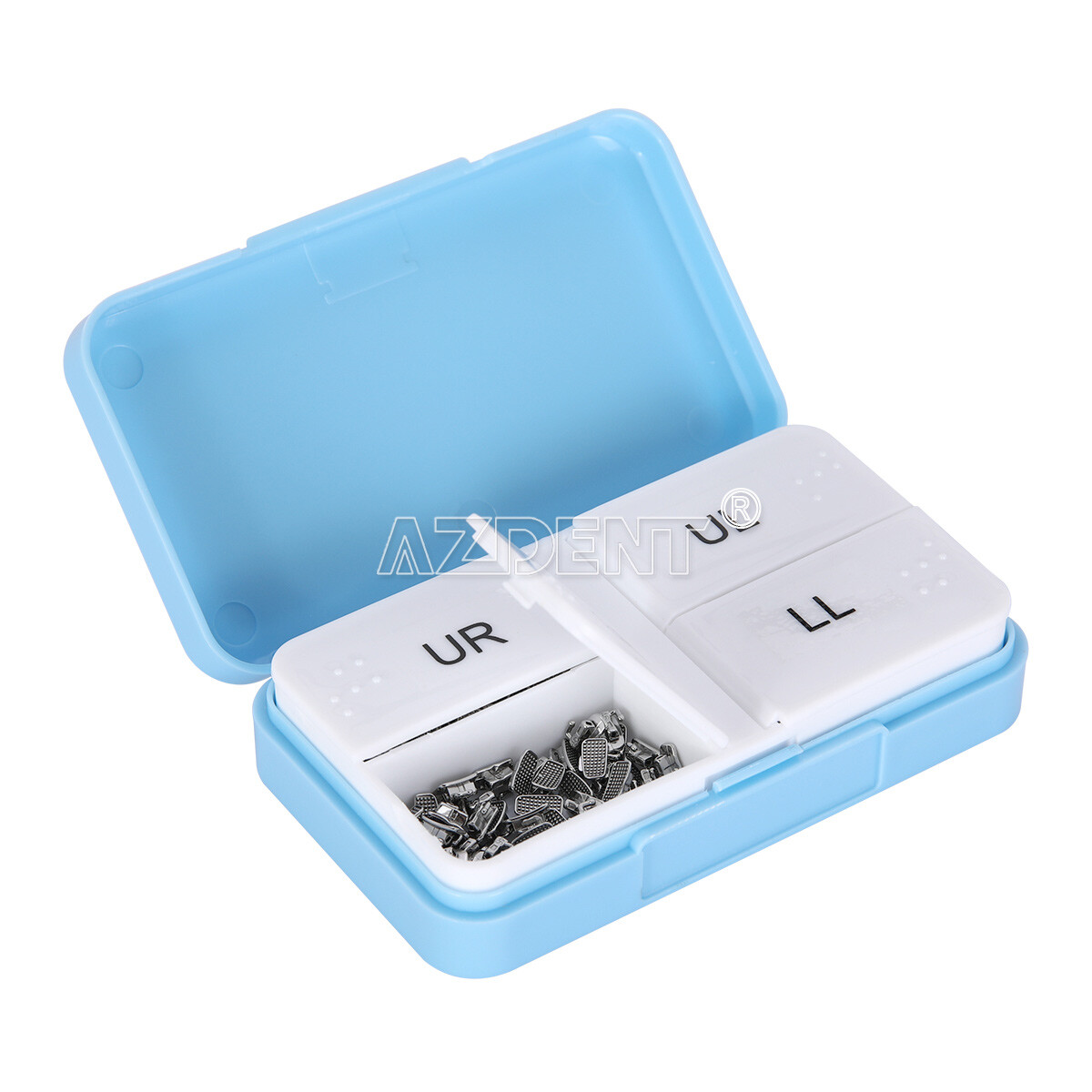200Pcs Dental Orthodontic Buccal Tubes 1st 2nd Molar Roth/MBT 022 018 Monoblock