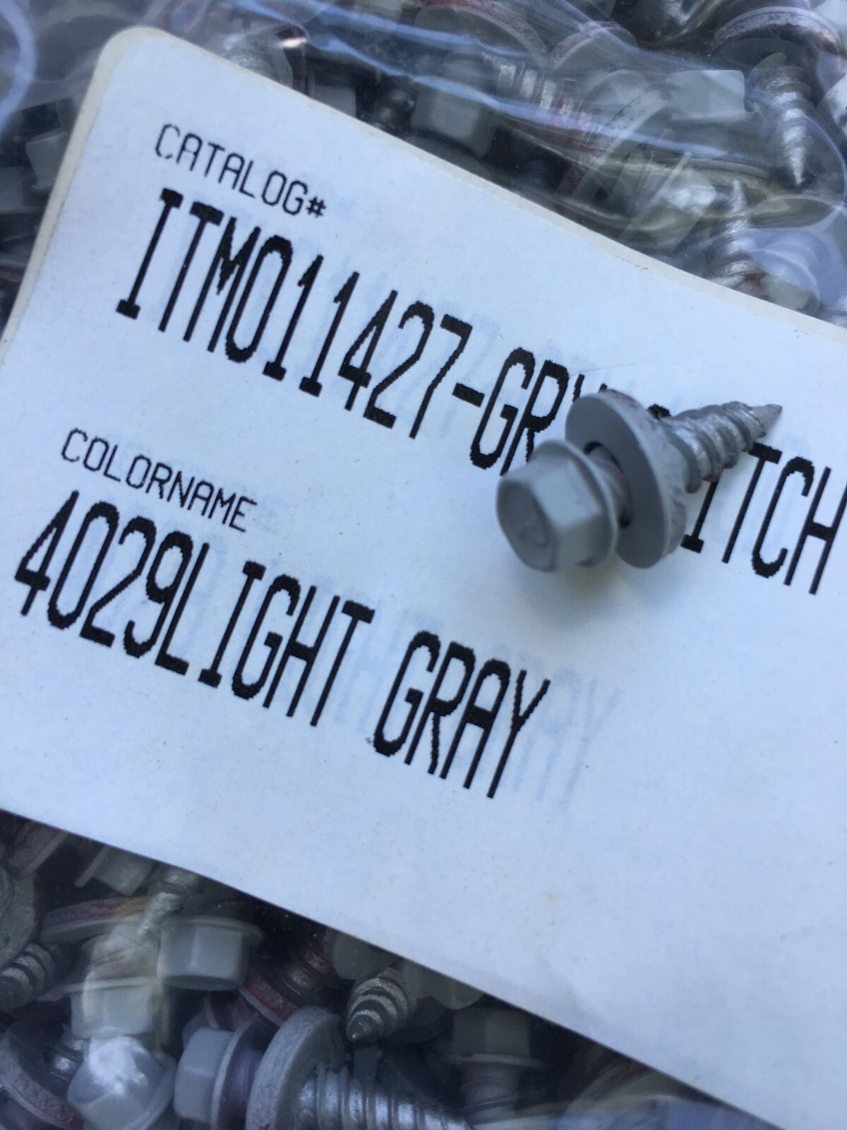 250 #12 x 3/4 Self-Drilling Stitch metal to metal roofing screws