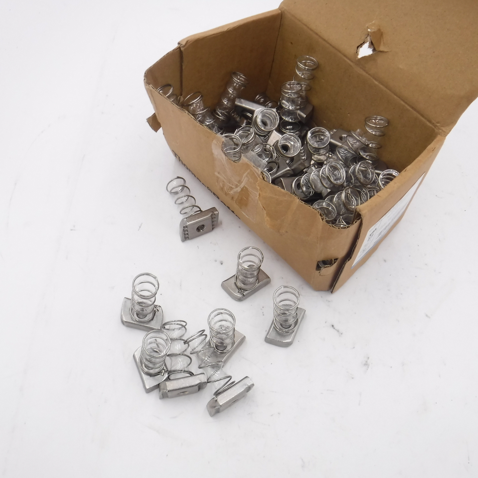 50 Pack Thomas & Betts Superstrut A100 5/16 SS Spring Nuts 5/16″ 304 STAINLESS