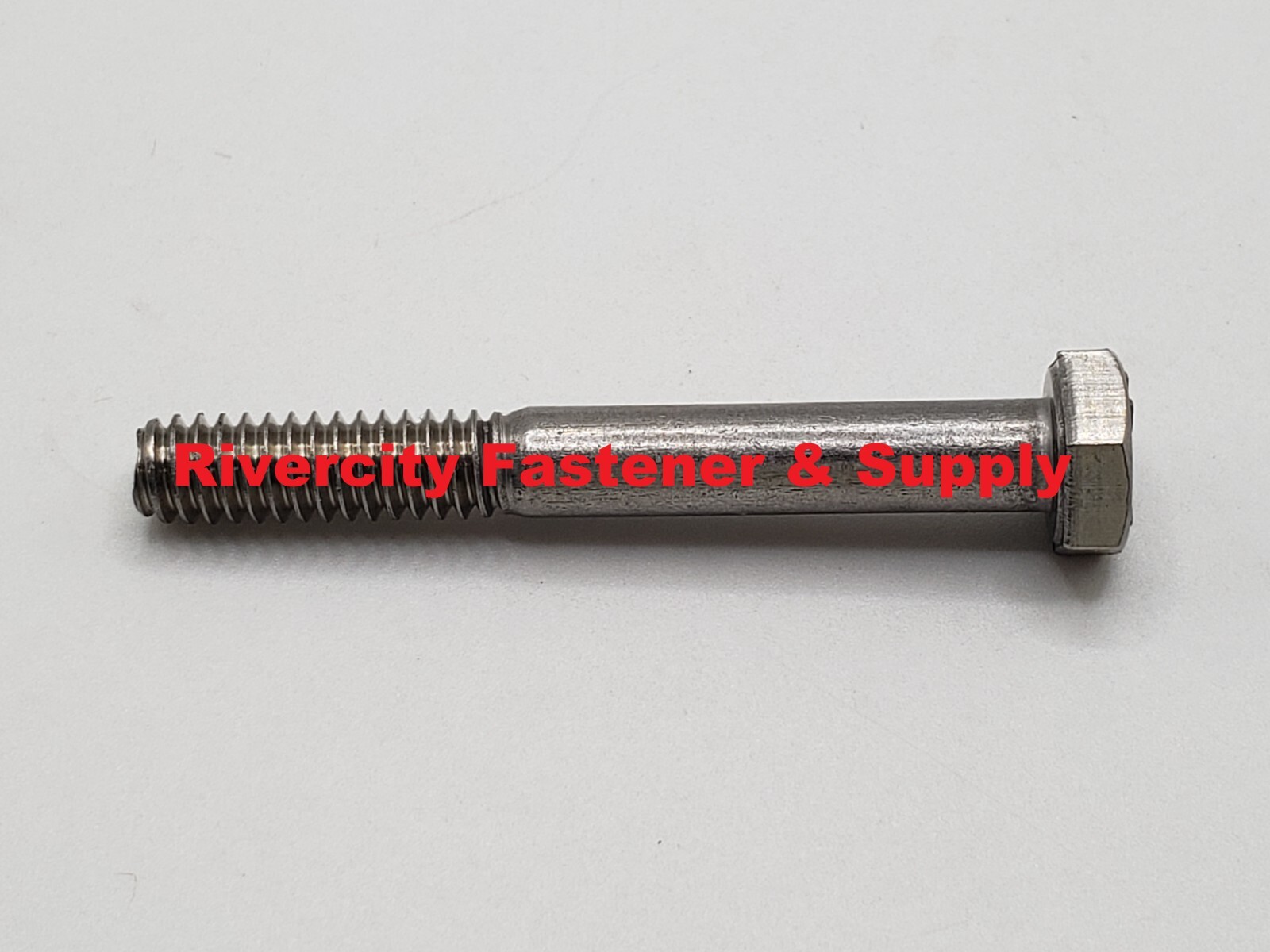 1/4-20×2 Stainless Steel Hex Head Cap Screws 1/4X20x2 Bolts 1/4-20 x 2