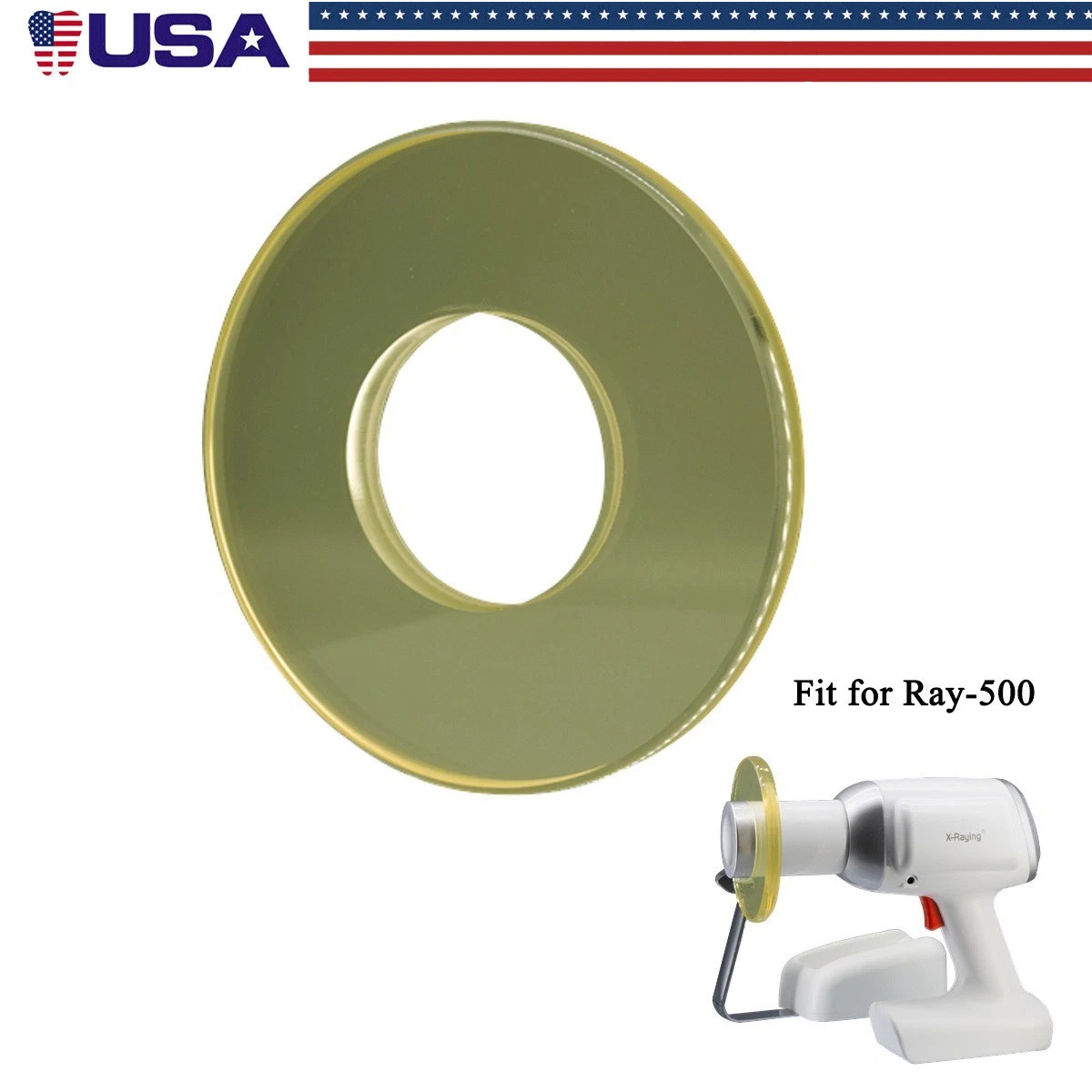 Pro Dental Scatter Shield Ring Protective Shield fit for Portable X Ray Machine