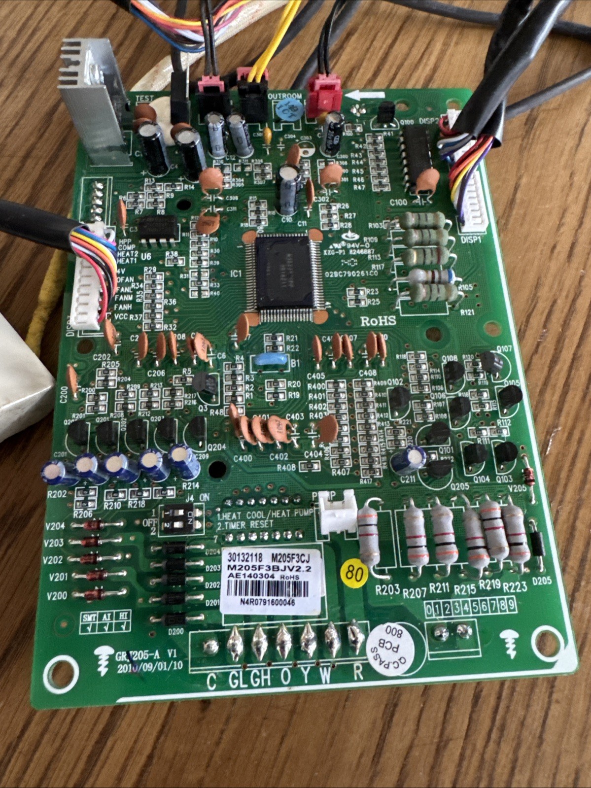 ✨GREE – Main Control Board Item: 30132118 (m205f3cj)- Thermostat Control✨