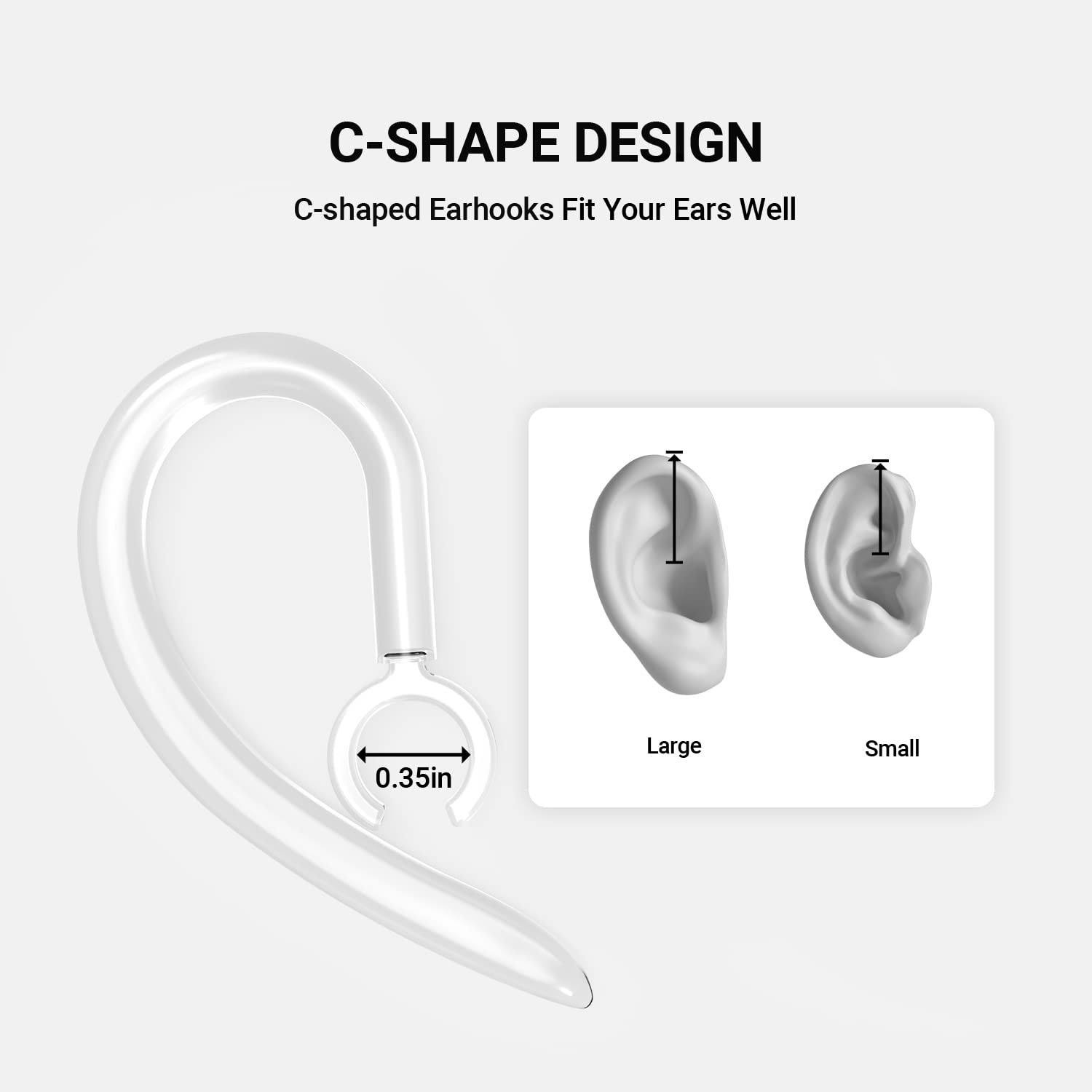 Timekettle Accessories for WT2 Edge/W3 and p1 Translator Earbuds, Including