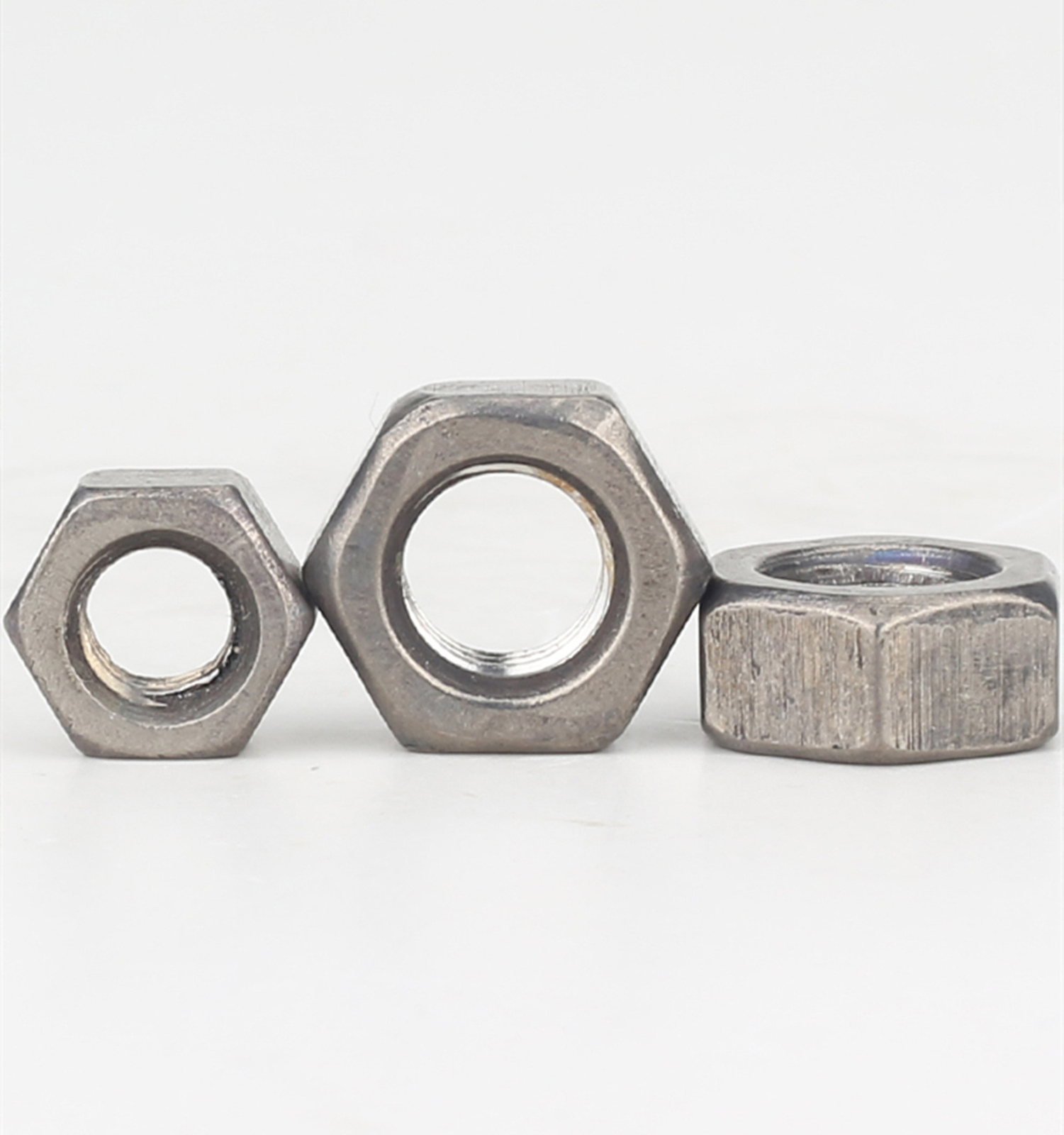 Titanium GR2 Hexagon Nut Hex Nuts M1 M1.4 M1.6 M2 M3 M4 M5 M6 M8 M10 M12 M16-M24