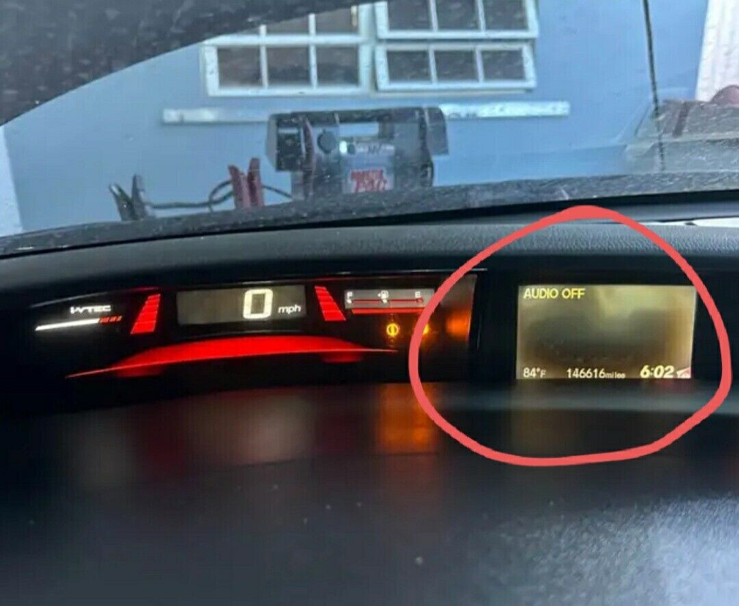 For honda civic si 2014 car radio LCD Screen Display panel Replacement