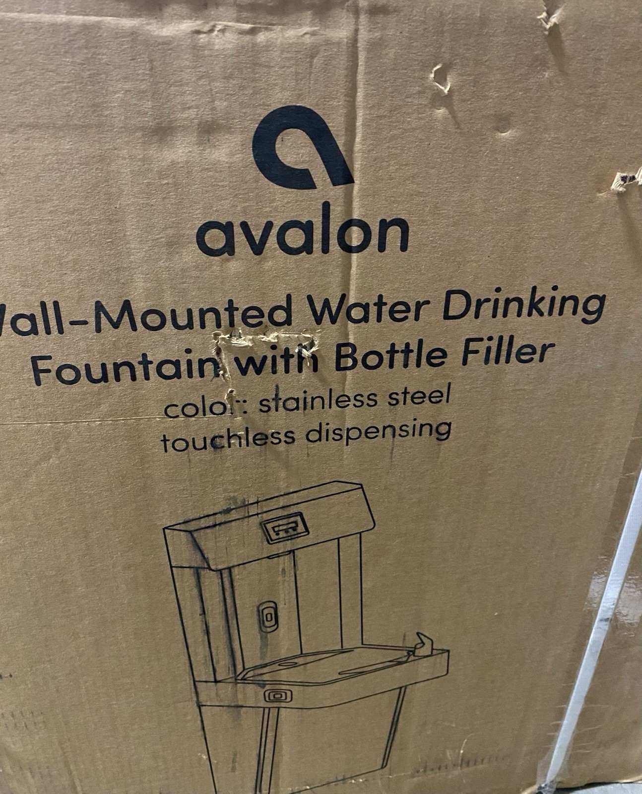Avalon A51 Wall-Mounted Water Drinking Fountain with Bottle Filler *NEW*