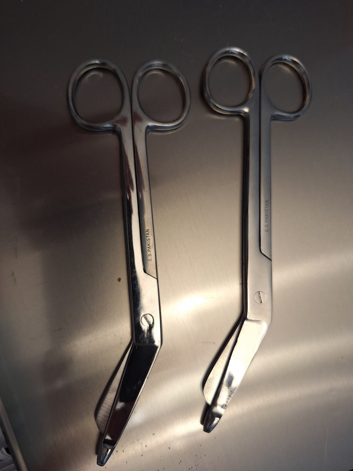 Vintage SS Pakistan Medical Surgical Scissors Pair