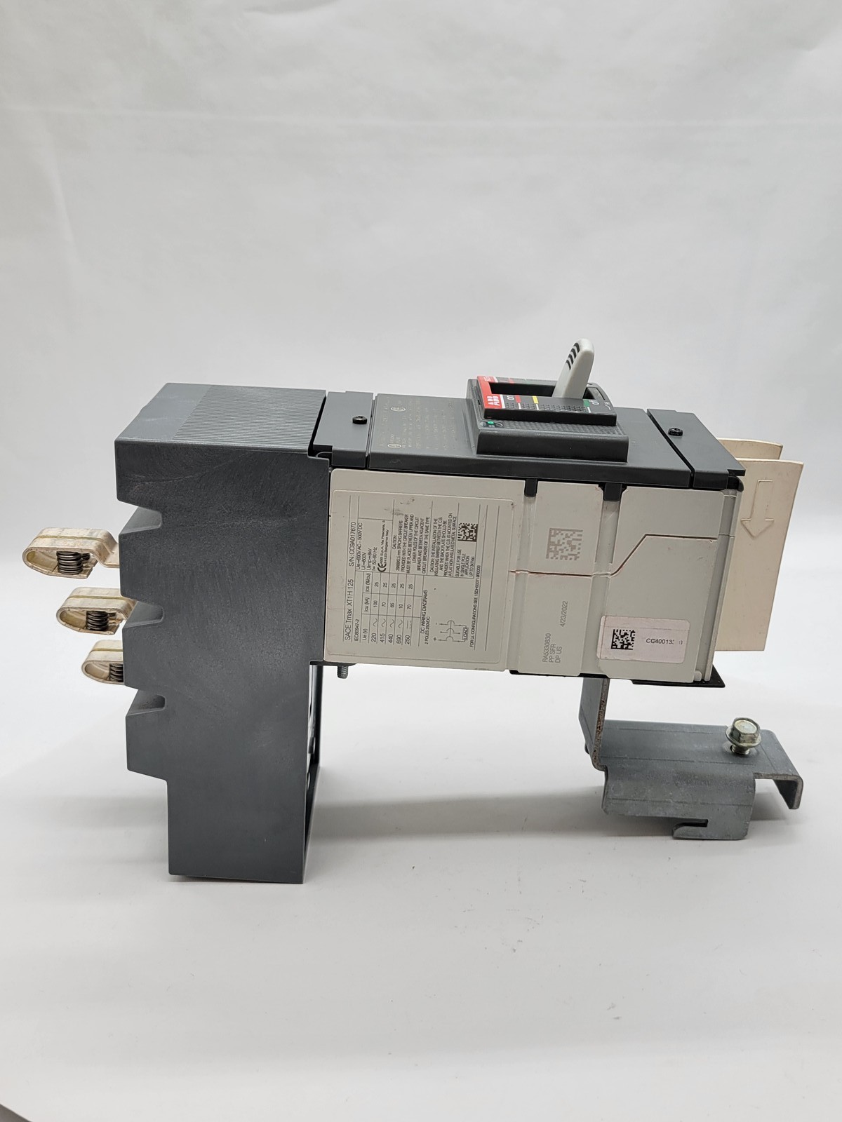 ABB XT1HU3020AYD000XXX ReliaGear Sace Tmax Circuit Breaker 20A 3P 480V 1PH
