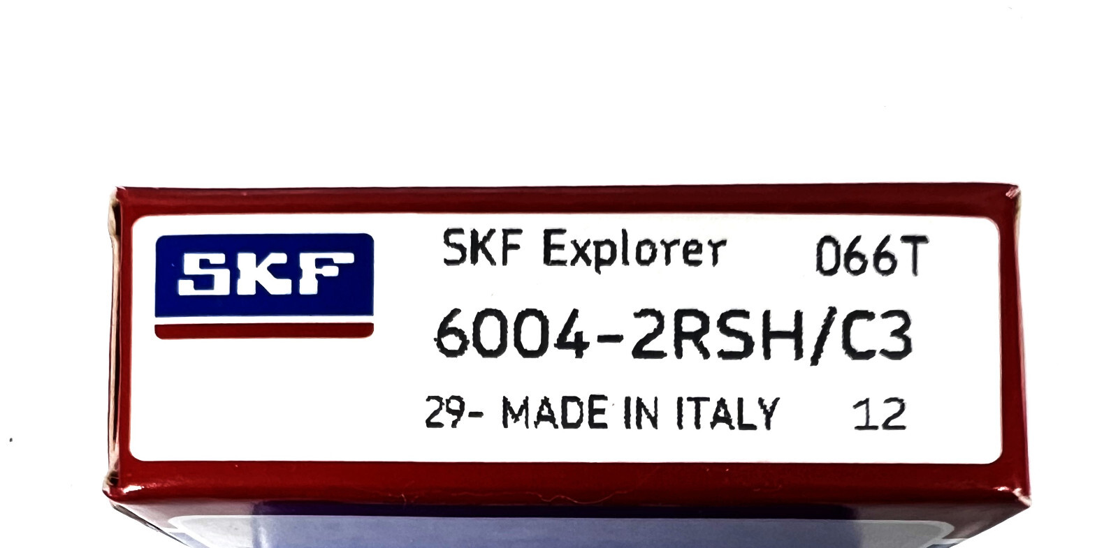 2(Pack) 6004-2RSH/C3 SKF 2 RUBBER SHIELDED BALL BEARING 20X42X12mm NEW ITALY