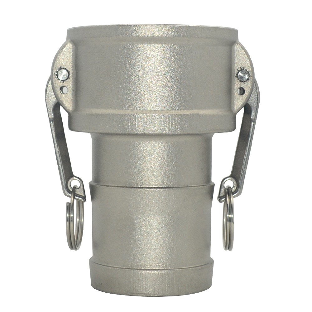 2-1/2″ in Type C Camlock Female Coupler – Hose Barb Stainless Steel 304 Fitting