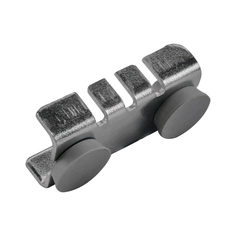 10 PC Center Shelf Rest Clip & Rubber Cushion For Brackets To Hang Glass Wood
