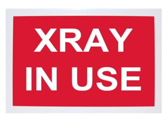 Medical Illuminated Signs – X-RAY IN USE – CT IN USE – MRI IN USE – LASER IN USE