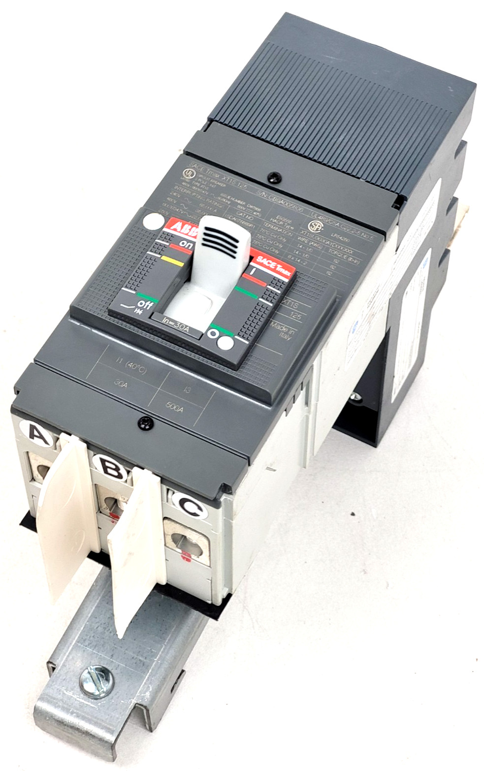 XT1SU3030AYD000XXX ABB 30 Amp 600 Volt Circuit Breaker – Next Day Option – New