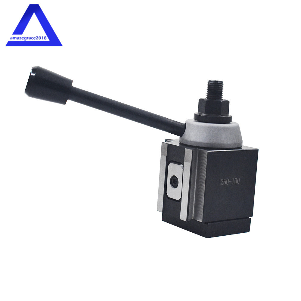 AXA 250-100 Piston Tool Post CNC Swing Lathe Quick Change Holder UP to 12″ New