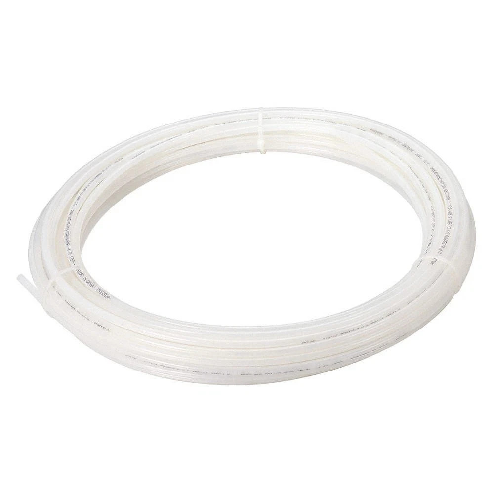 Tubing/HOSE 10MM OD 8MM ID, Nylon, Natural, 100 Ft, 2Vdz6 09232020 PER FOOT