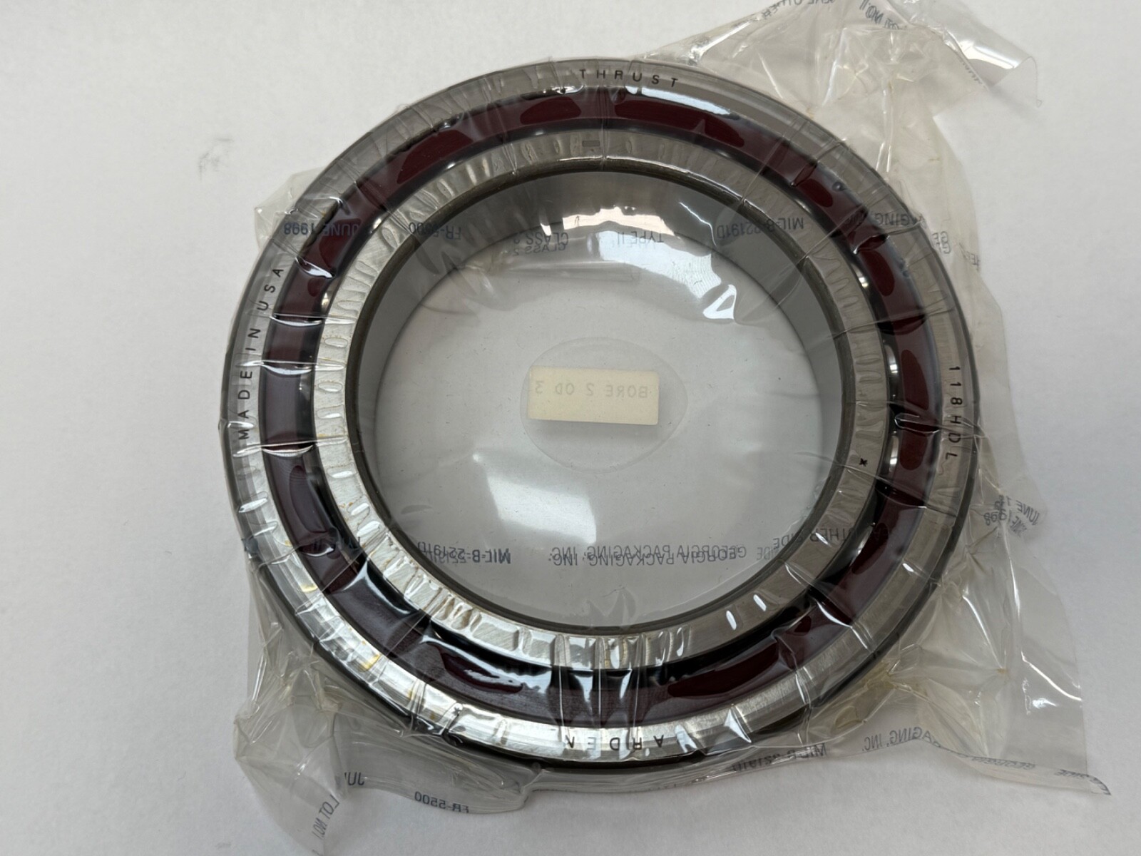 Barden 118HDL-1/2PR Angular Contact Bearing 7018C 118-HDL 90x140x24 mm