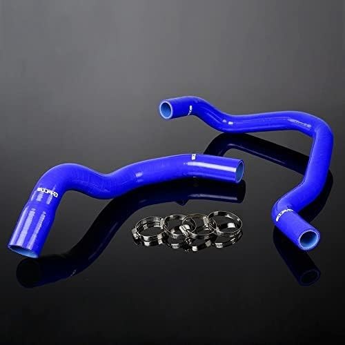 Silicone Radiator Hose For Jeep Cherokee XJ 4.0l 242 CID L6 1984-2005 (2Pcs)