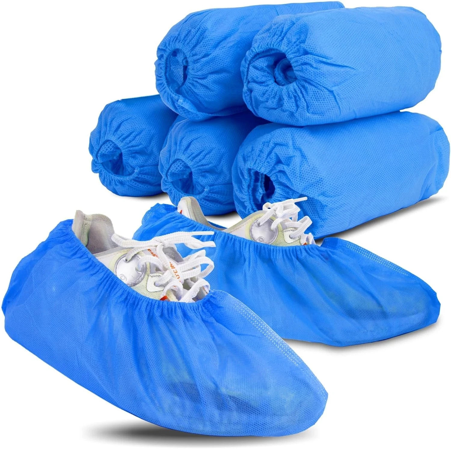 50 Pack (25 Pairs) Shoe Covers Disposable – Boot Covers Disposable Non Slip Shoe