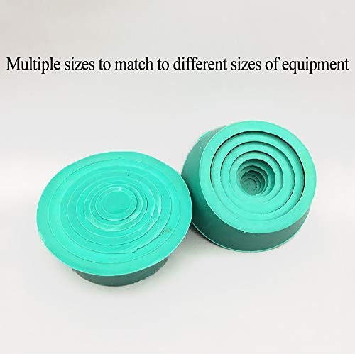 9 Count Buchner Funnel Flask Adapter Set, Tapered Collar, 9 Sizes