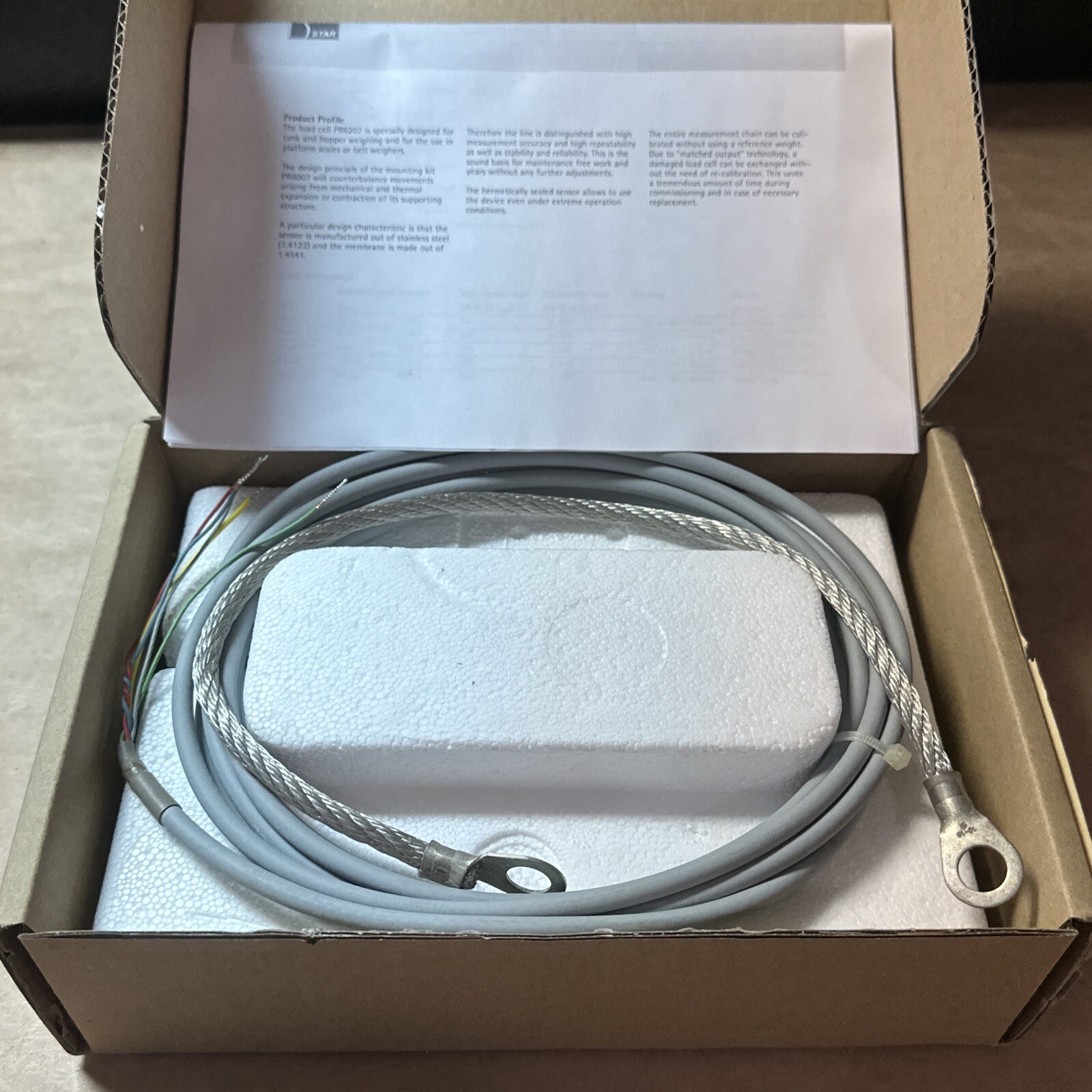 BRAND NEW- GWT Sartorius PR 6207/51C3 Load Cell Assembly 50kg || WARRANTY 🇺🇸