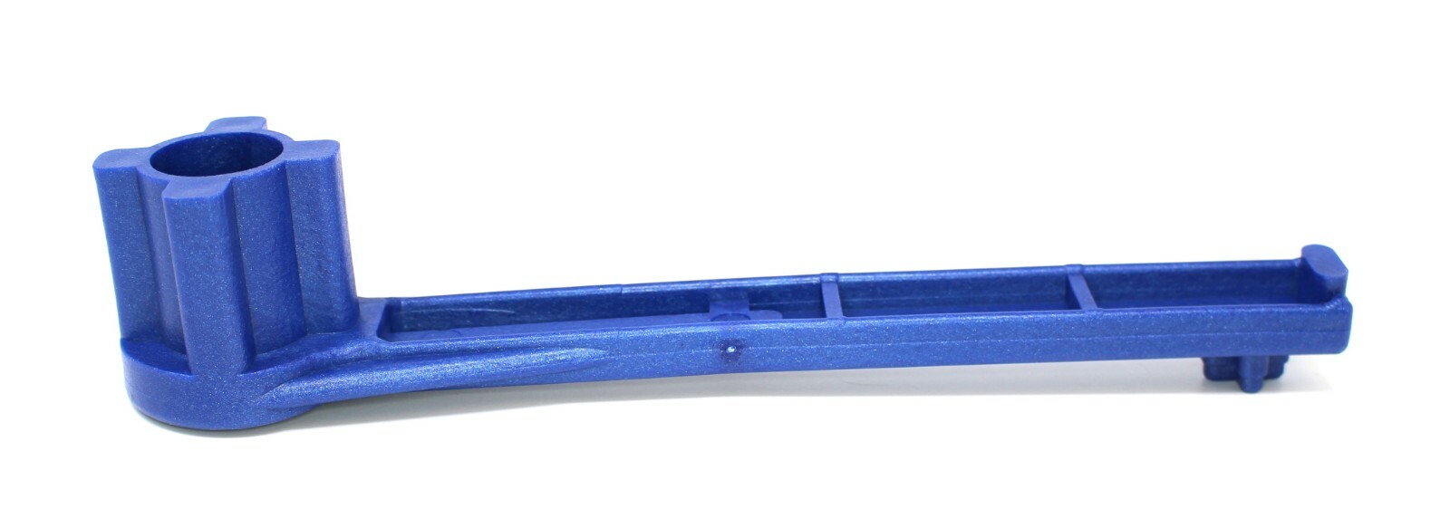 Blue 4-IN-1 Bung Drum Wrench 55-30-15 GAL Water Barrel Nut Cap Plug Gas Shut Off
