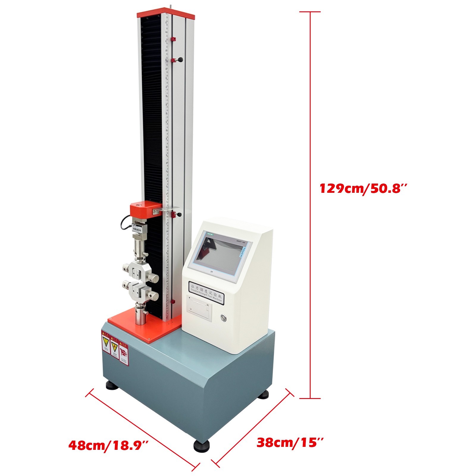110V Electric Universal Tensile Strength Testing Machine Touch Screen Tester