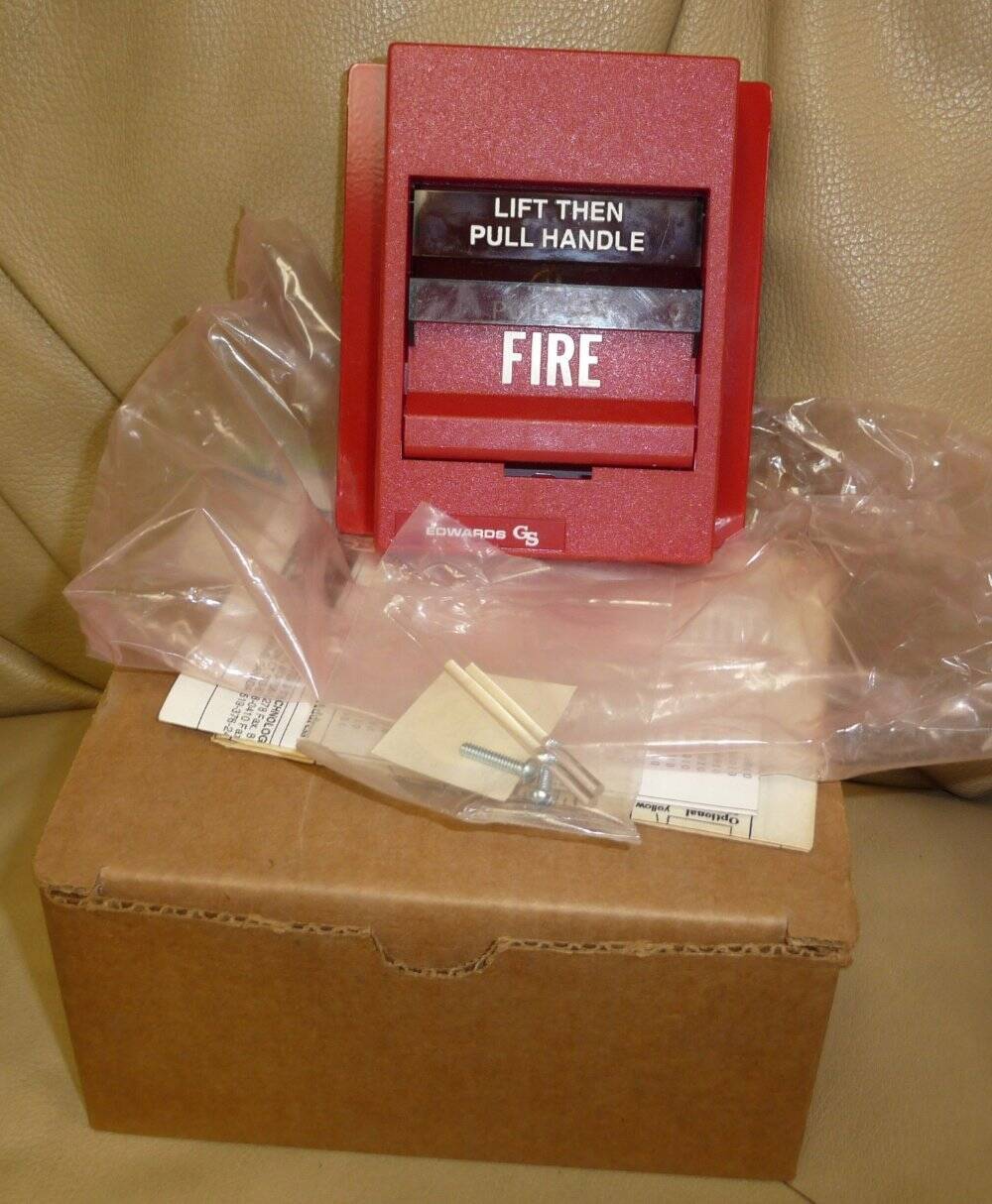 EST Edwards 6296B-T279 Fire Alarm Pull Station Transponder New