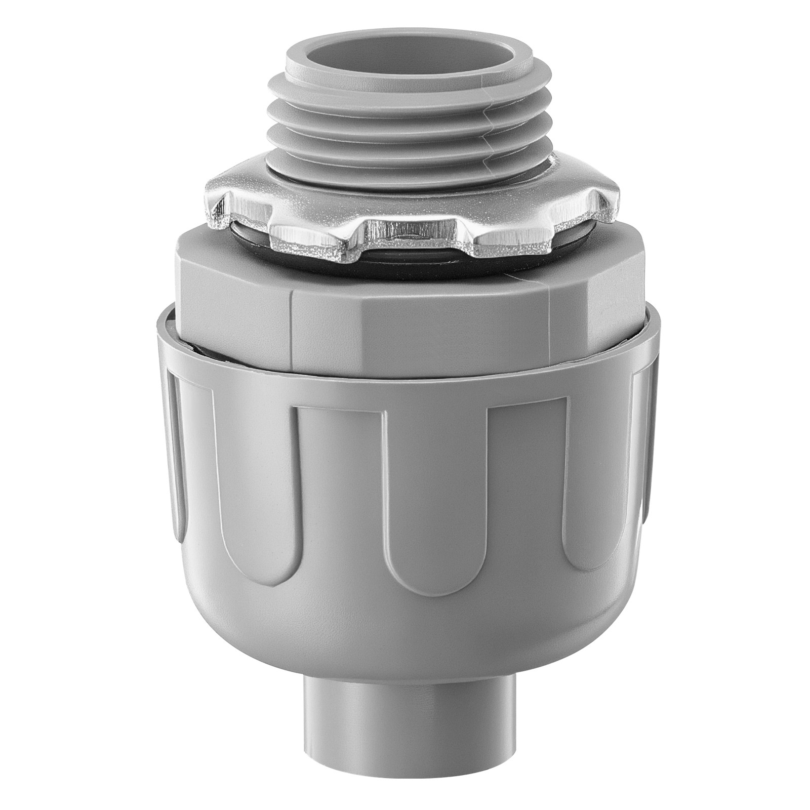 1/2 in 100 pcs Liquid Tight Connector Non-Metallic Conduit Fitting Connector