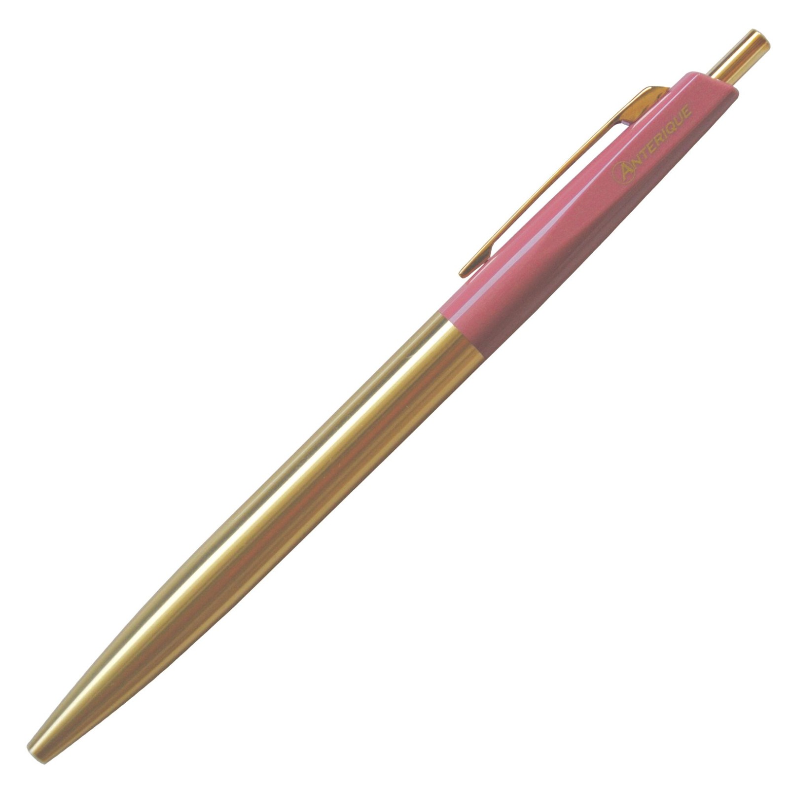 Anterique Brass Collection Ballpoint Pens [Ultra-Low Viscosity]: 5-7/8 in. Brick