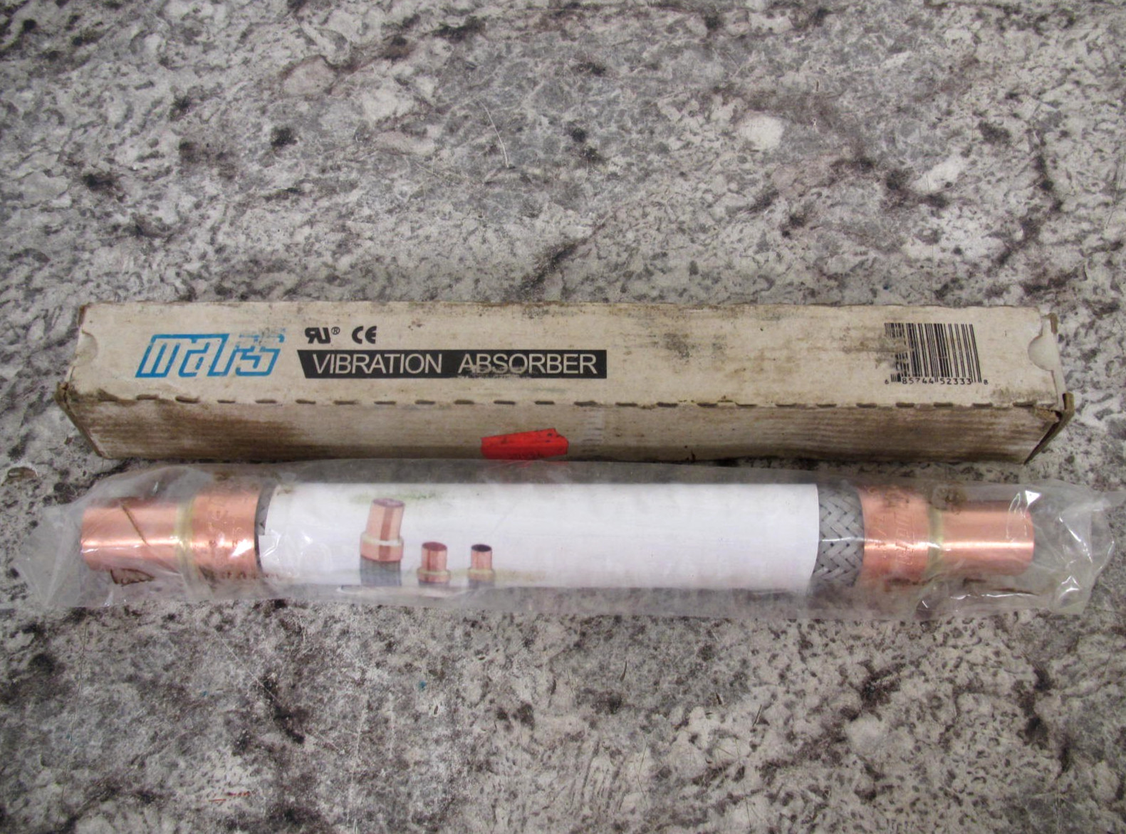New Mars 52333 3/4″ ODS Refrigeration Vibration Absorber Free Shipping