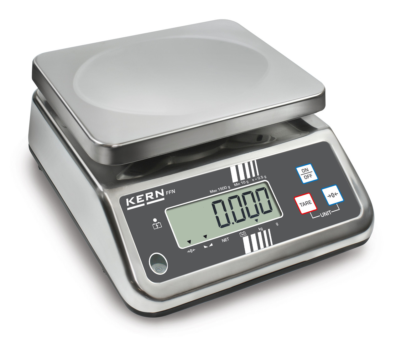 Bench Scale FFN 1K-4NM, Weighing Range 1.5kg, Readability 0.5g