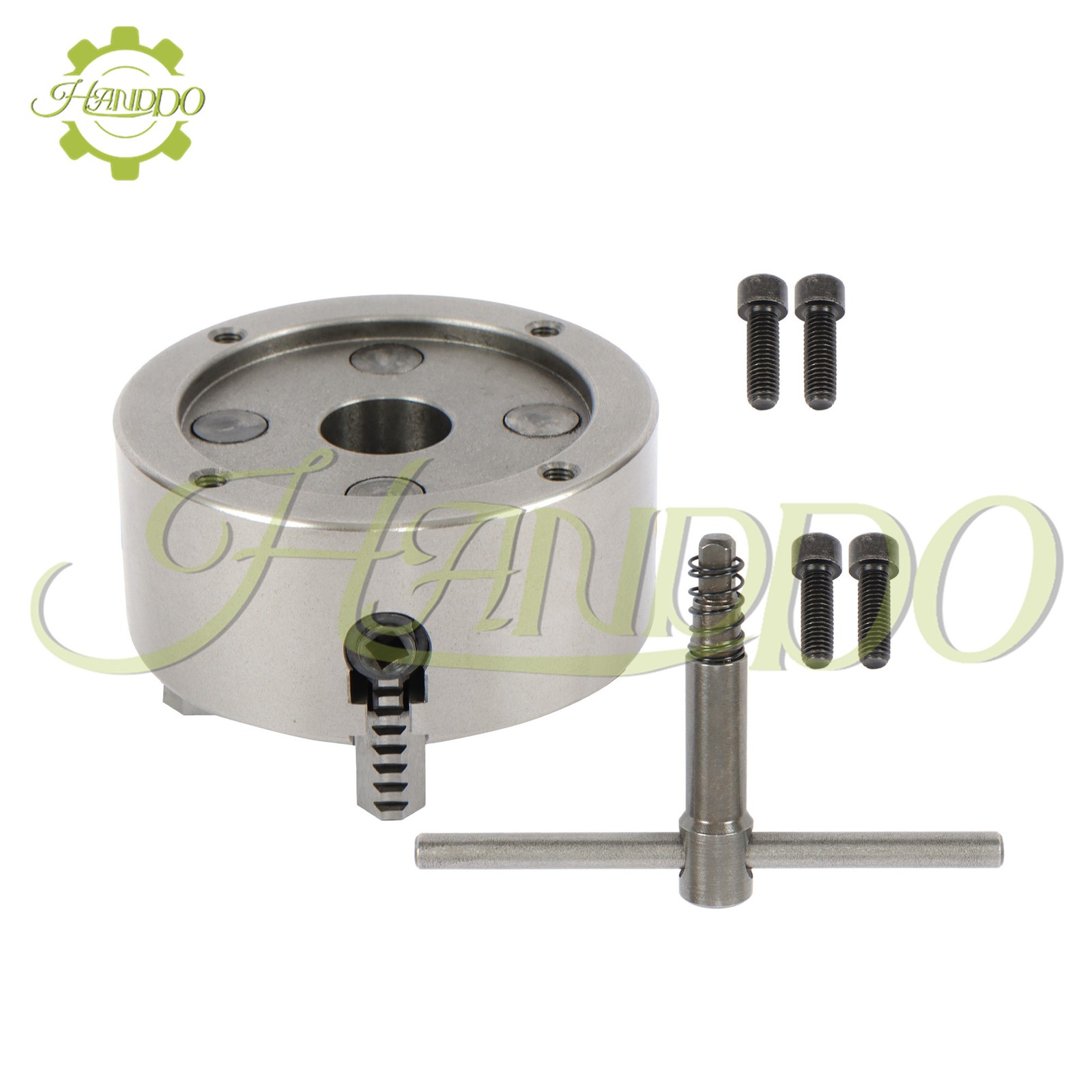 K72-125 125mm 5inch 4-Jaw Independent Lathe Chuck 4 Rear Mounting Holes