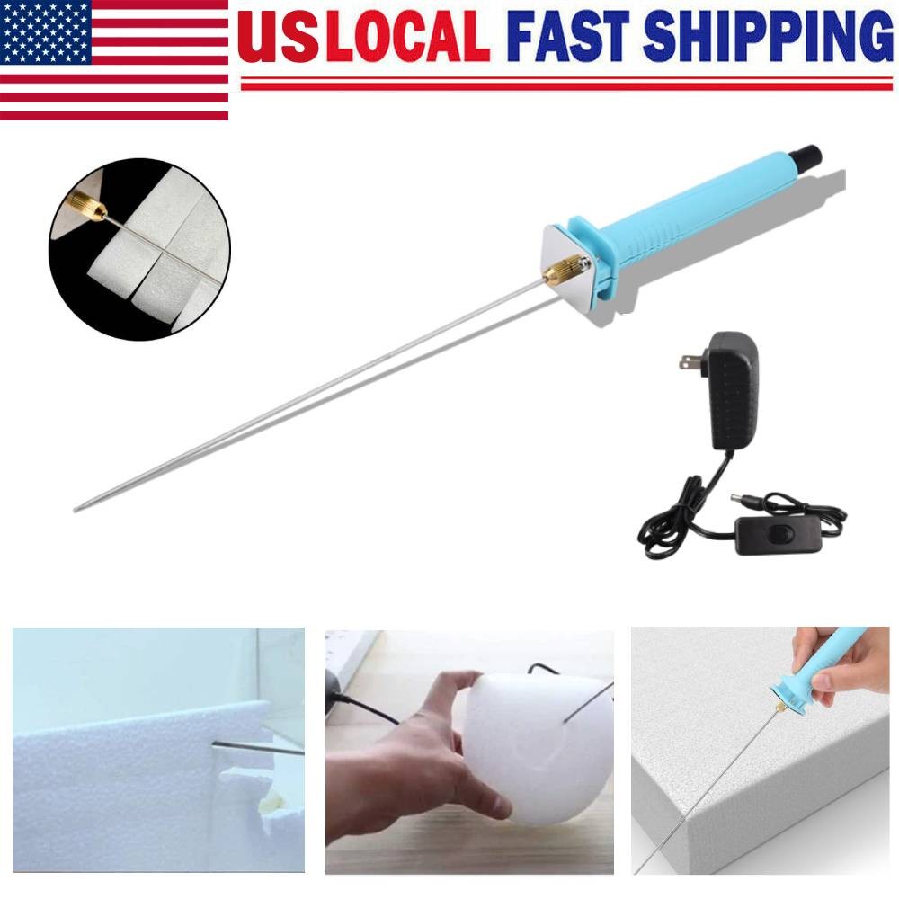 24W 7.9″ Hot Wire Foam Cutter Engraving Pen for polystyrene foam Cutting Tool