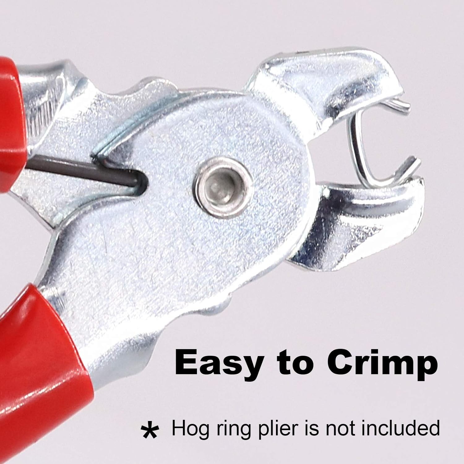 1000Pcs 1/2″ Hog Rings, Galvanized Hog Rings for Auto Upholstery Furniture 