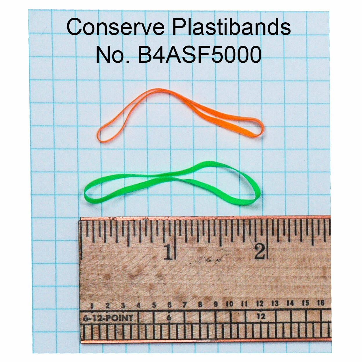 Conserve Plastibands SF-5000 By Baumgartens, 2-1/8″ Length, Box of 200