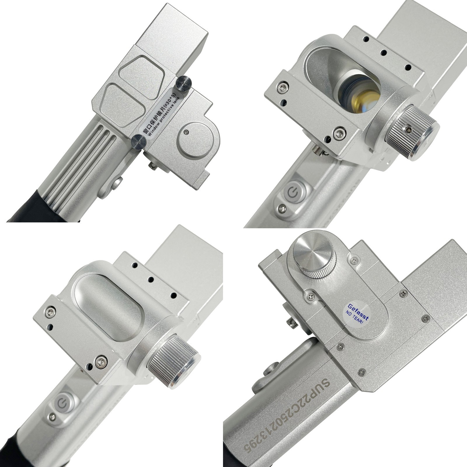 1500W Industrial Handheld Laser Rust Remover Metal Oxide Paint Coating Stripping
