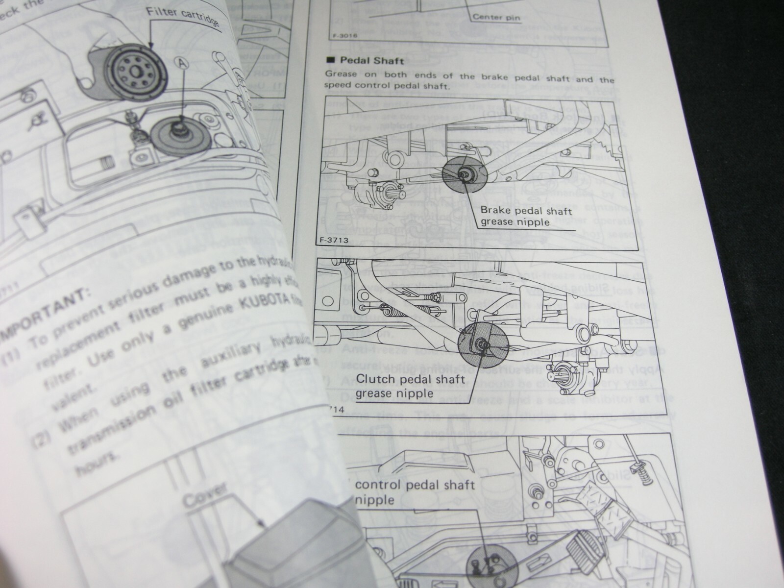 Kubota Tractor B6200HST B2700HST Operators Maintenance Owners Manual Book OEM