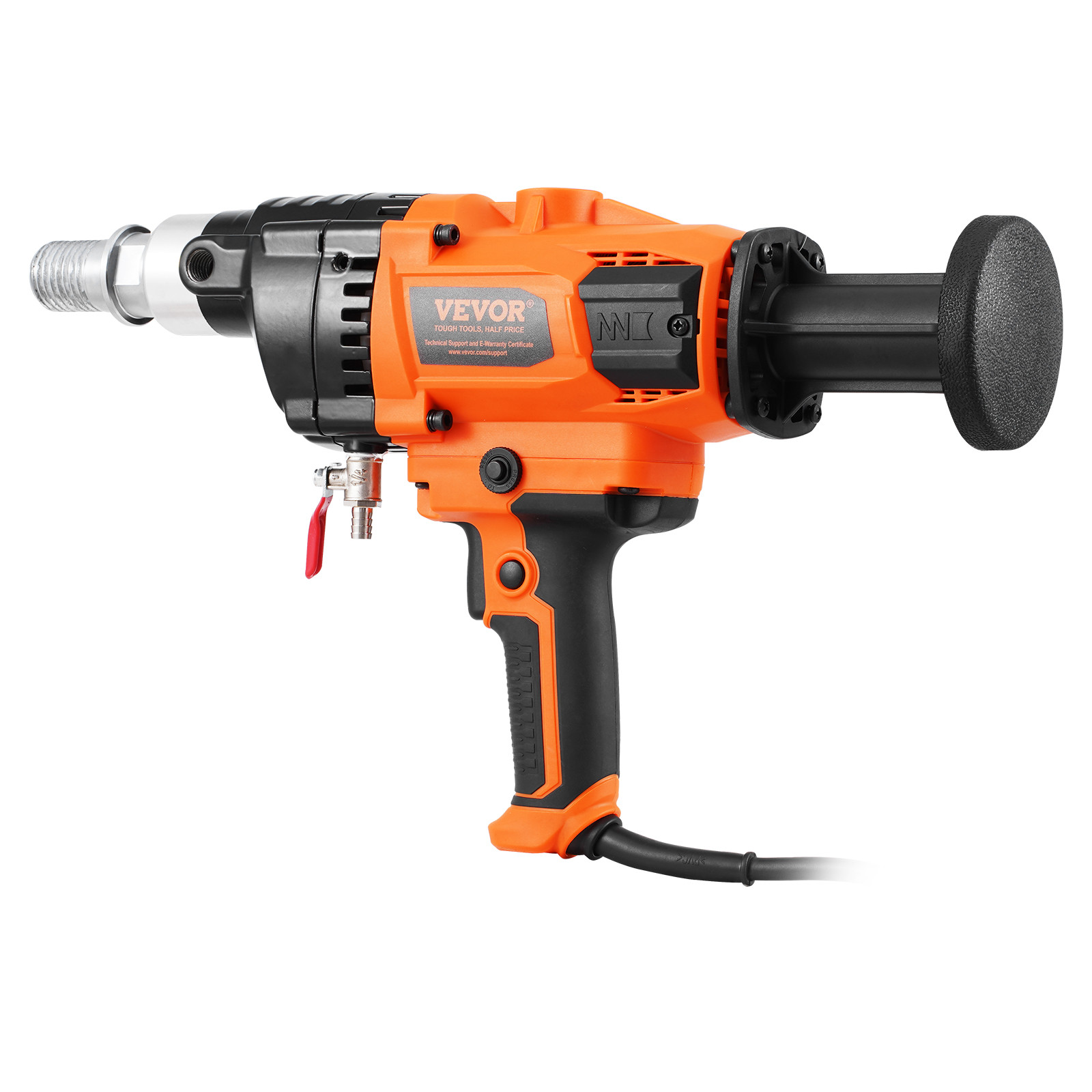 VEVOR Core Drill Machine 0.8-6.3in Dia 2000W Handheld Core Drill Rig for Mixing